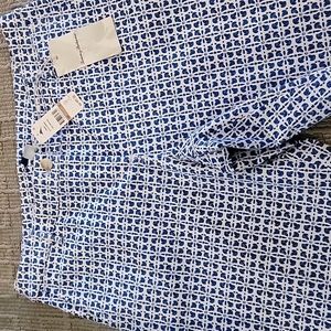 EW TOMMY BAHAMA shorts. Blue and white. Size 12.